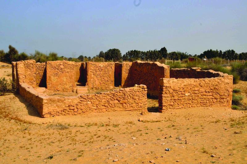 Church building, probably fourth century, discovered in the 1980s near Jubail
