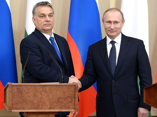 Prime Minister Victor Orban and President Valdimir Putin pledge to help persecuted Middle-Eastern Christians
