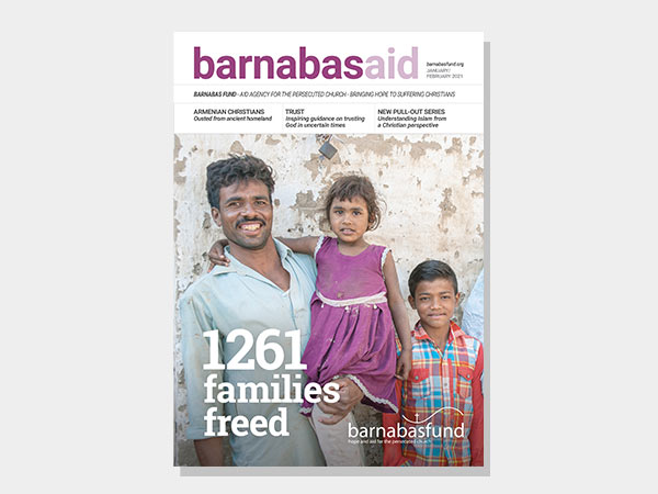 Barnabas Aid magazine January/February 2021