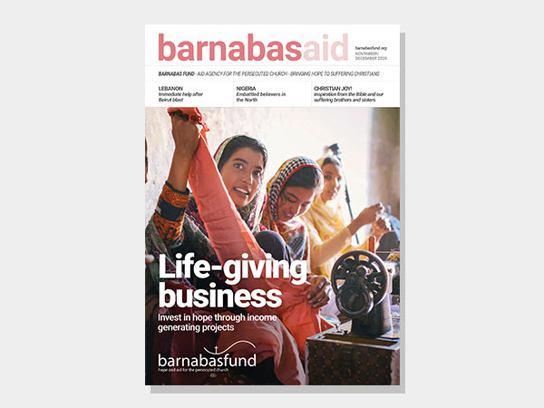 Barnabas Aid magazine November/December 2020