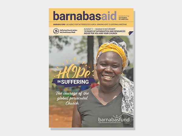 Barnabas Aid magazine September/October 2020