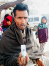 Pakistan Man holder medicine