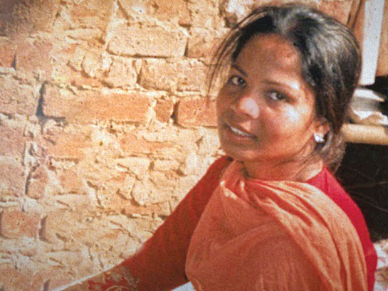 Aasia Bibi, who remains on death row