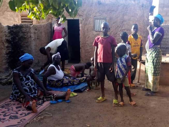 Barnabas Fund is providing food, healthcare and trauma counselling for Christian women and children who fled attacks in Burkina Faso earlier this year