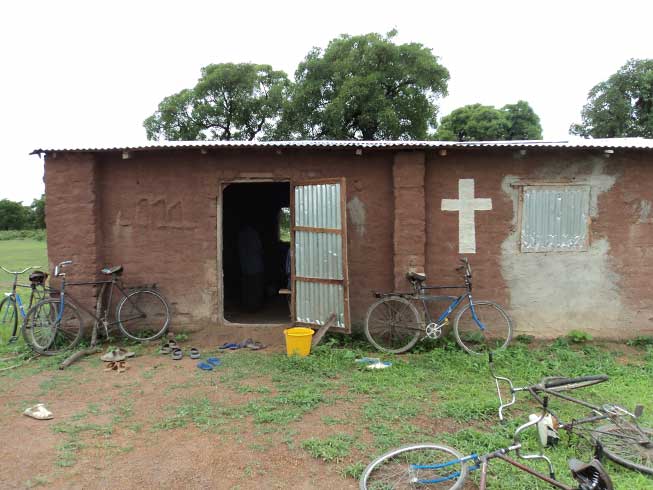 A church building in Mali, where Islamist extremist violence has risen sharply in the past year